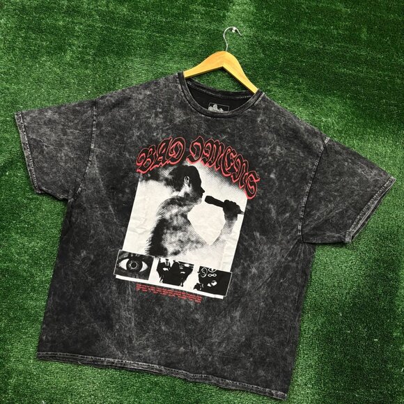 Bad Omens Live! Acid Wash T-shirt size xxl - Picture 3 of 4